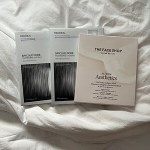 Korean collagen face masks